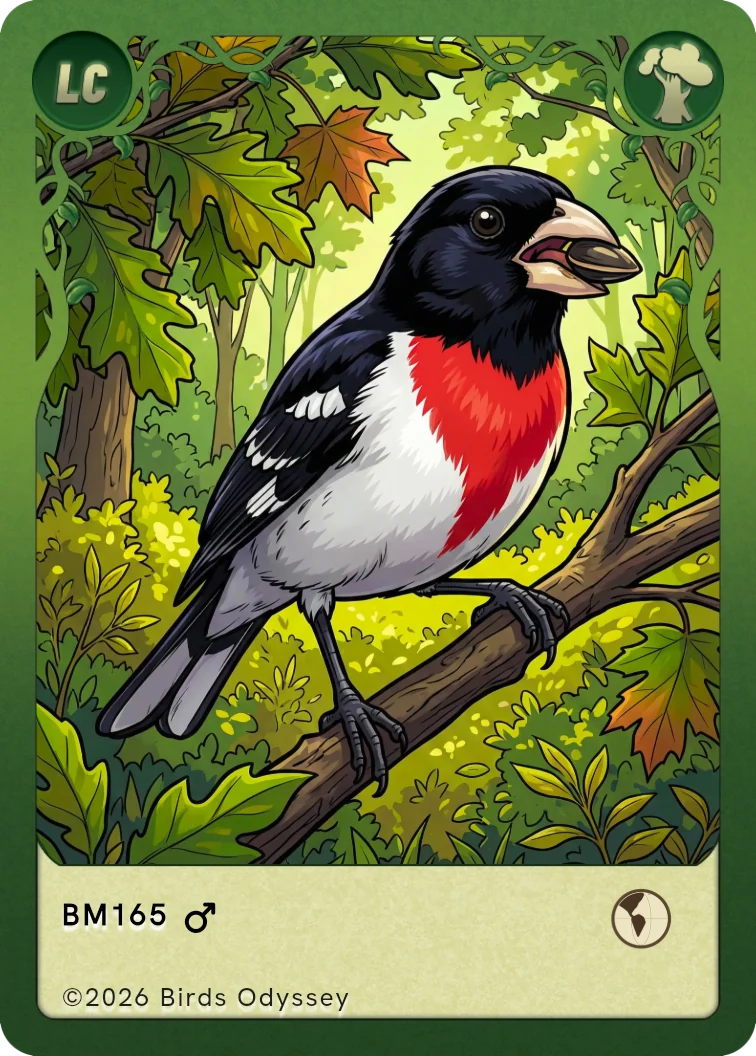 Carta colecionável de Realejo no Birdey