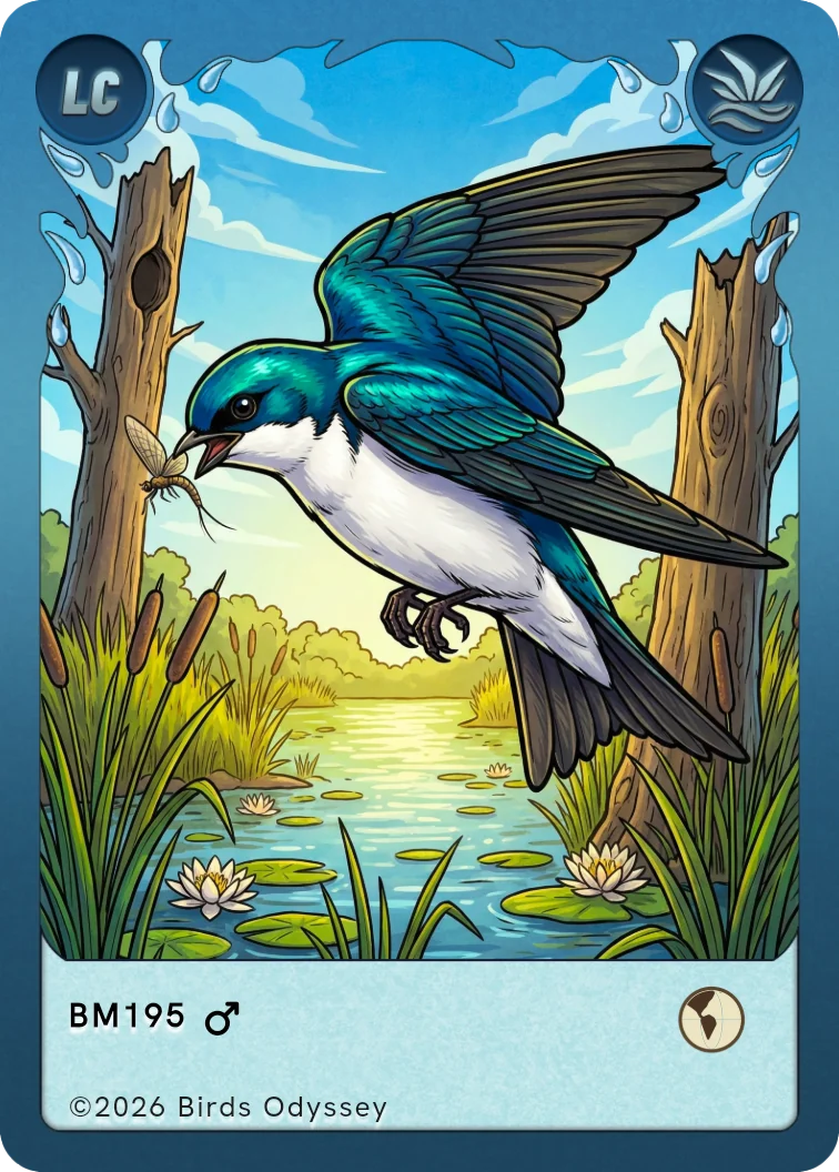 Birdeyのミドリツバメカード