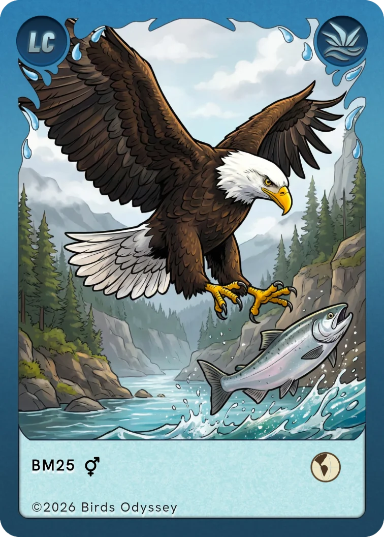 Birdey 的Bald Eagle卡片